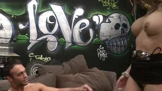 Blonde Layla Rivera Drilled In Garage