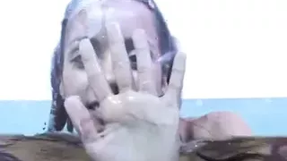 Solo teen pleasures her pussy