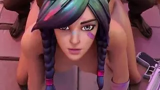 Splatterella Alternate Animation Blacked