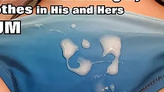 24 hours of Trashing my Clothes in Cum