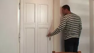 Cheating sex with blonde big tits mother in law