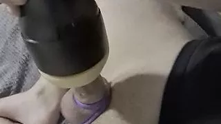 Creampie Pocket Pussy fuck with huge Load