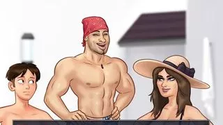 Summertime Saga Cap 67 - Massaging The Mayor's Wife's Tits