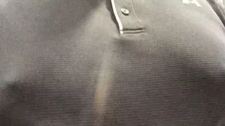 Hard Nipples At Work