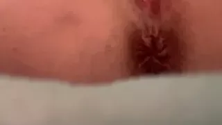 Strong orgasm with really long squirt!