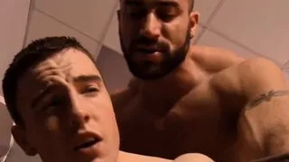 Muscular beaded daddy Spencer Reed Breeds twink JP Dubois