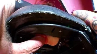 Sexy bitch takes the cock from behind