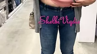Flashing my tits in Lowe's