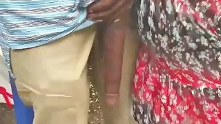 Huge! Big Black Dick Flash in Public Bus Stop