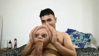 I masturbate while my husband prepares to give me a blowjob