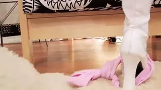 Michelle is a hot teen who fucks herself with sex toys