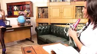 Natasha Marley and Sensual Jane put sex toys in their