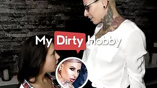 Cat-Coxx's Stepdaughter Brings Home A Bad Note She Doesn't Tolerate It - MyDirtyHobby