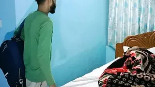 Husband caught his wife fucking with AC mechanic!