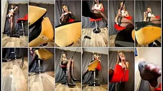 Domina Evgenia - I trample your dick POV