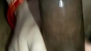 Bhabhi sucking in my dick.