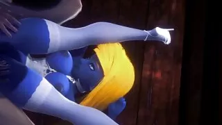 Gargamel Smurfing Smurfette : Smurf Parody