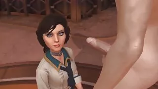 Bioshock Elizabeth Blowjob and Cumshot: Bioshock Parody