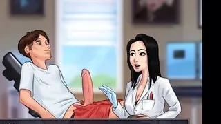 All Sex Scenes with Miss Okita - Summertime Saga