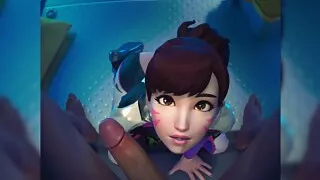 Overwatch - POV Blowjob Dva Wants Your Cum (Sound)