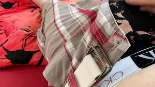 Hot wanking to relax