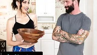 NURU MASSAGE - Pervert Receptionist Convinces The New Masseuse To Fuck Him As Her First Day Training