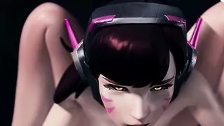 Dva Rides Futa Widow 4K Ai Upscaled