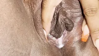 This Black Ebony Pussy Got So Creamy