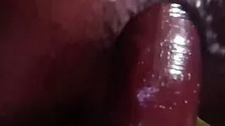 Anal sex with big black dildo