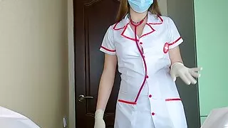 Real nurse knows exactly what you need for relaxing your balls! She suck dick to hard orgasm! Amateur POV blowjob porn