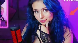 Part 1: Colombian webcam model loves to think of a huge cock inside her mouth, she is a bitch asking for tokens.