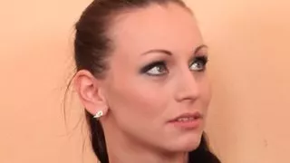 Sexy Young Brunette Banged Hard (Muschi Movies - The