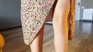 hot naugty gilrl pushes fruits ....ASMR video......