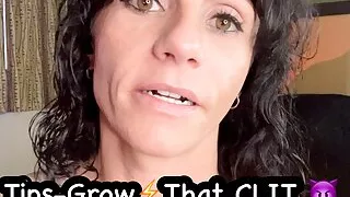 How I Masturbate to Grow my Big Clit