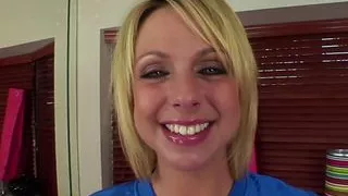 Busty teen Brianna Beach sucks and fucks cock