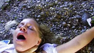 Come to the rocks and suck my cock!