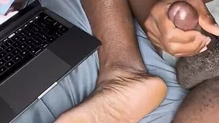 BBCforKarens stroking my bull cock watching Just for fans