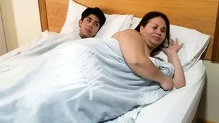 Stepmom visit stepson bed and riding cowgirl slut bbw