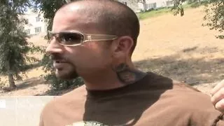 Eva Angelina takes a huge cock in her hot pussy