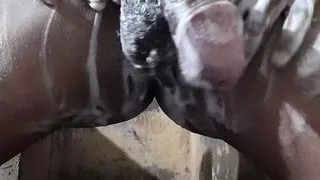 Bañar, Baño, Follar Con El Puño, Hindú, Frotar, Ducha