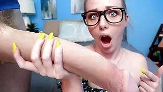 Tiny teen cant handle huge white cock and facial Jason K aka Dongzilla