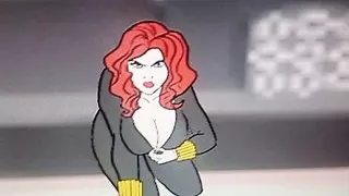 Black Widows Tits Pop Out (Sneak Preview) Avengers Cartoon Sex