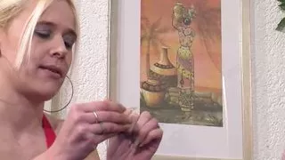 Big ass in a nasty threesome