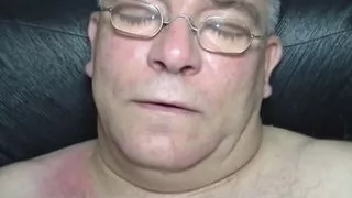 Fat amateur slut rides a big solid cock