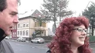 Chubby amateur slut takes the cock