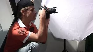 Housewife cougar sucks a big hard cock