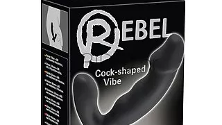 Rebel - cock shapped prostate vibrating stimulator