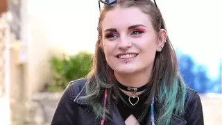 Skinny teen Trixy hard fucked in the ass