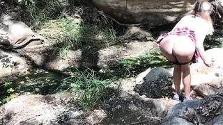 Blonde schoolgirl caught masturbating by teacher