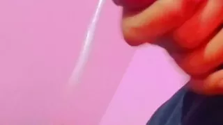 Hot Model  Dick Flashing & Cumshot in room